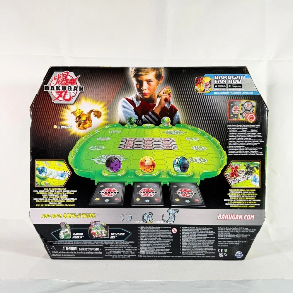 Bakugan Evo Battle Arena Exclusive Leonidas Neon Battle Surface Season 4 Toy